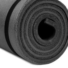 A two-layer sleeping pad 180x50x1 cm with increased mechanical resistance black Spokey CAMPINOS