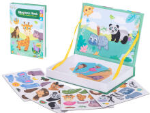 Ikonka Art.KX5428_1 Magnetic jigsaw puzzle safari animals 47el.