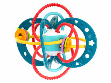 Ikonka Art.KX5356 Sensory rattle for toddlers turquoise