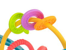 Ikonka Art.KX5356 Sensory rattle for toddlers turquoise