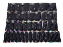 Ikonka Art.KX5308 Double-sided alcohol markers in case 168 pieces
