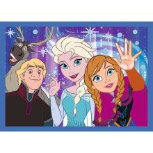 TREFL DISNEY Puzzle 4 in 1 set Disney 100, 35 48 54 70 pcs