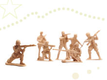 Ikonka Art.KX6187 Soldiers military base figures set 114el.