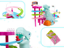 Ikonka Art.KX6120 Dinosaur race track dinosaur sounds lights
