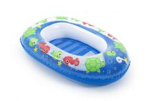 Ikonka Art.KX6097 BESTWAY 34037 inflatable dinghy boat mattress blue