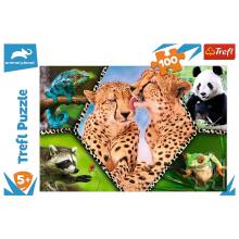 TREFL Puzzle Animals, 100 pcs