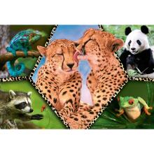 TREFL Puzzle Animals, 100 pcs