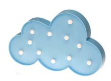 Ikonka Art.KX9935_4 LED Cloud Blue Decorative Lamp