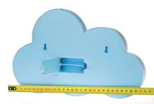 Ikonka Art.KX9935_4 LED Cloud Blue Decorative Lamp