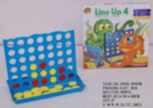 Ikonka Art.KX6866 Lucky four puzzle game 25x19x20cm