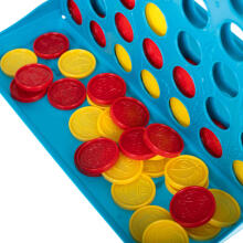 Ikonka Art.KX6866 Lucky four puzzle spēle 25x19x20cm