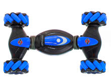 Ikonka Art.KX6411_2 RC auto triki deju triks 360 zils