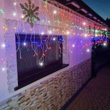 Christmas light garland 500 LED icicles CL0519