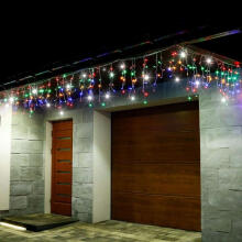 Christmas light garland 500 LED icicles CL0519