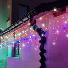 Christmas light garland 500 LED icicles CL0519