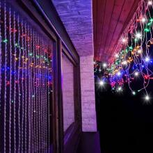 Christmas light garland 500 LED icicles CL0519
