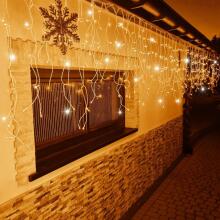 Christmas light garland 500 LED icicles CL0517