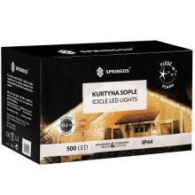 Christmas light garland 500 LED icicles CL0517