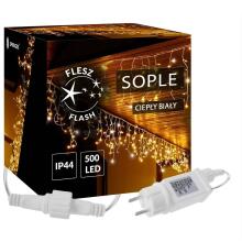 Christmas light garland 500 LED icicles CL0517