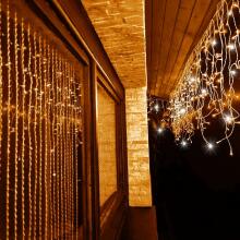 Christmas light garland 500 LED icicles CL0517