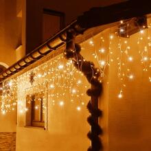 Christmas light garland 500 LED icicles CL0517
