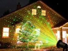 Christmas laser projector with remote control