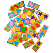 FAR FAR LAND Art.F-04072 Domino game - Geometric shapes