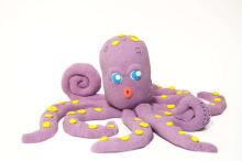 ZEPHYR Art.958146 150 g - kinetic plasticine (purple)