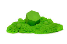 ZEPHYR Art.958122 150 g - kinetic plasticine (green)