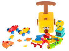 Ikonka Art.KX5918 Aerodynamic car balloon launcher cat