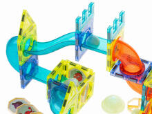 Ikonka Art.KX5144 Luminous magnetic marble ball track 75el