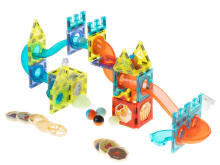 Ikonka Art.KX5144 Luminous magnetic marble ball track 75el