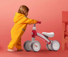 Qplay Balance Bike Cutey  Art.21730 Pink   Детский велосипед/бегунок с металлической рамой