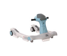 Lorelli Baby Walker RIDER 2in1 Art.10120390003 BLUE&GREY Ходунки для первых шагов