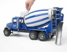 BRUDER Art.02814 MACK Granite cementa maisītāja kravas automašīna