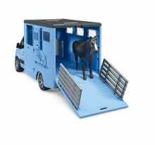 BRUDER Art.02674 MB Sprinter animal carrier with 1 horse