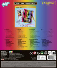 TOTUM RAINBOW HIGH Art.620438 Diary Diamond glezna