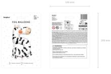 Ikonka Art.KX4535 Foil birthday balloon number