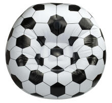 Ikonka Art.KX7628 Piepūšamais futbola krēsls 90x90cm