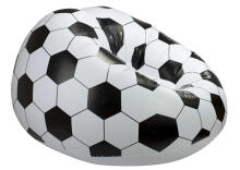 Ikonka Art.KX7628 Piepūšamais futbola krēsls 90x90cm