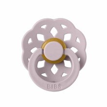 Bibs Boheme Art.150260 Blossom/Dusky Lilac Pacifier of 100% natural rubber 6-18 months (2 pcs.)