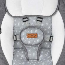 Momi Bouncer LAMI Art.BULE00022 Dark Grey Стильное детское кресло-качалка с музыкой