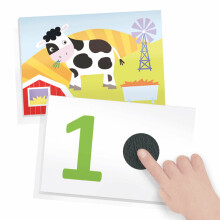 HEADU Montessori Тактильные карточки 123 Touch