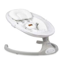Momi Bouncer LAMI Art.BULE00023 Light Grey Стильное детское кресло-качалка с музыкой
