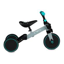 MoMi LORIS 4in1Art.ROBI00041 Grey Turquoise ride-on bike