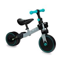 MoMi LORIS 4in1Art.ROBI00041 Grey Turquoise ride-on bike