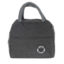 Ikonka Art.KX5110_2 Thermal insulation bag breakfast lunch grey