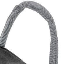 Ikonka Art.KX5110_2 Thermal insulation bag breakfast lunch grey