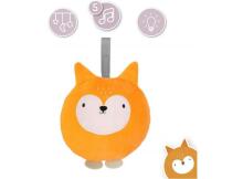 MoMi LULU Fox Art.AKCE00012 Orange Muzikāla plīša rotaļlieta