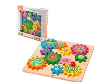 Viga Spinning Gears Art.59854 Koka puzle